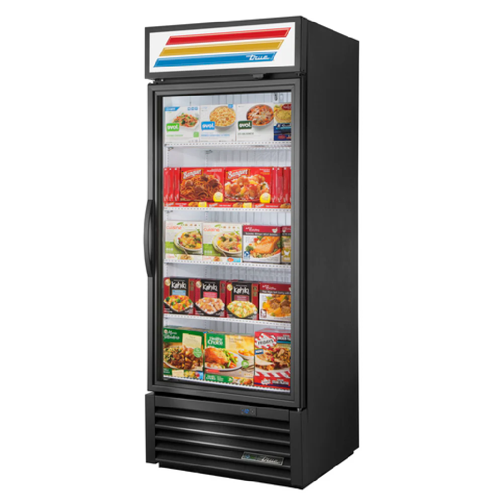 True Refrigeration GDM-26F-HST-HC~TSL01 30 Inch Freezer Merchandiser with Health Safety Timer