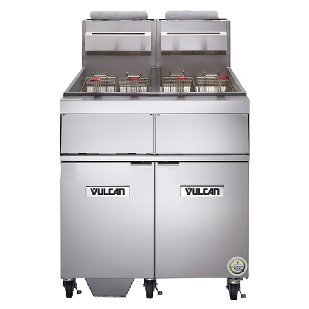 Vulcan 2GR45MF-QS-PLATINUM_NAT 31 Inch Gas Deep Fryer with 240000 BTU