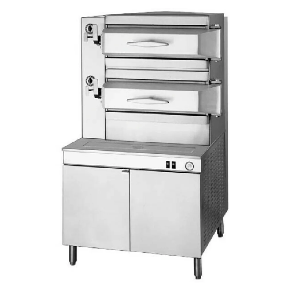 Cleveland PGM3003_NAT 36 Inch Gas Pressure Steamer with 300000 BTU Cleveland PGM3003_NAT 36 Inch Gas Pressure Steamer with 300000 BTU