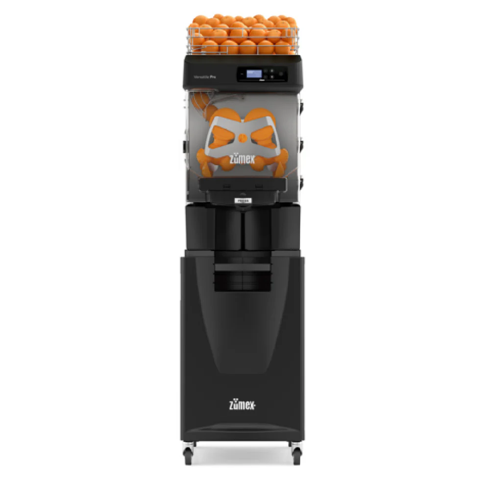 Zumex 11965 VERSATILE PRO ALL-IN-ONE BLACK Floor Model Electric Juicer with Automatic Pulp Extractor