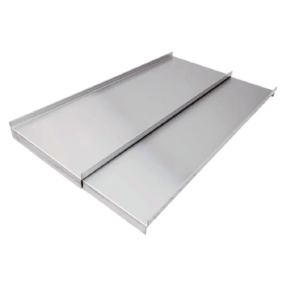 Omcan 44622 16.5 Inch Underbar Ice Bin Cover with Sliding Operation Stainless Steel