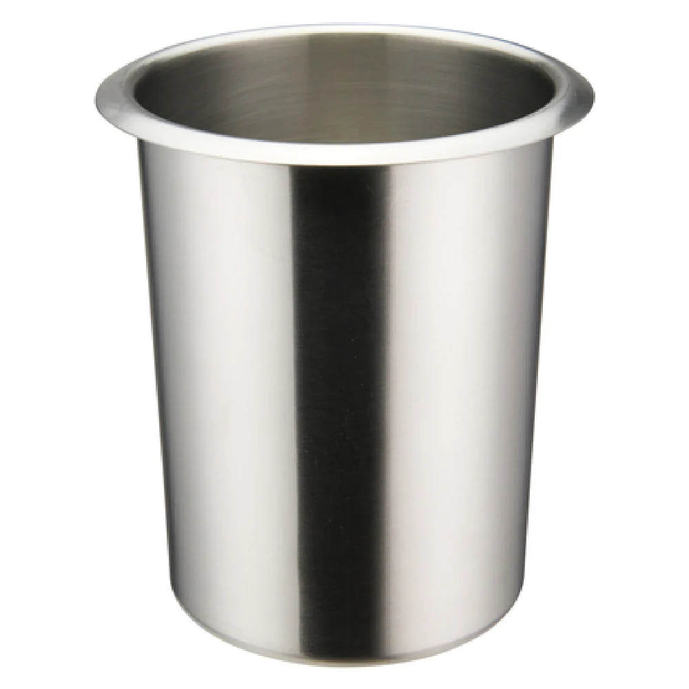 Winco BAMN-1.25 1-1/4 Qt. Bain Marie Round Stainless Steel Satin Finish