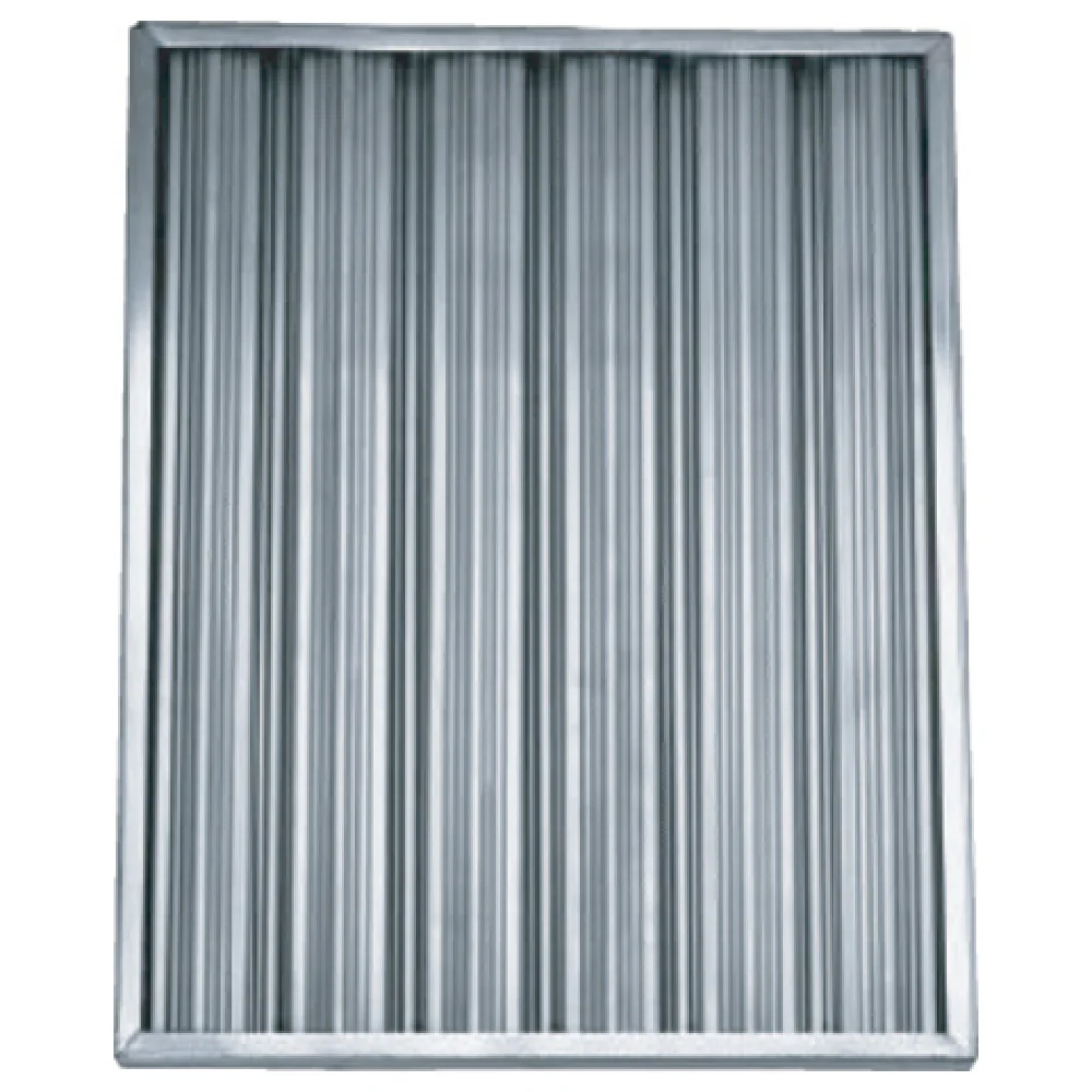 Optional 15-1/2 Inch Aluminum 1-3/4 Inch Thick Baffle Grease Filter, Krowne A2016