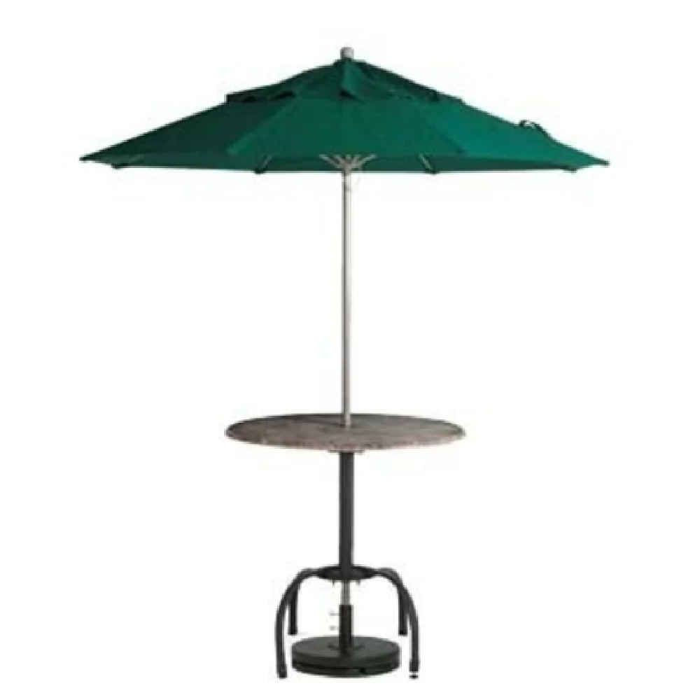 Grosfillex 98822031 9 Ft Umbrella Round Top Aluminum Pole Forest Green Recacril Fabric Grosfillex 98822031 9 Ft Umbrella Round Top Aluminum Pole Forest Green Recacril Fabric