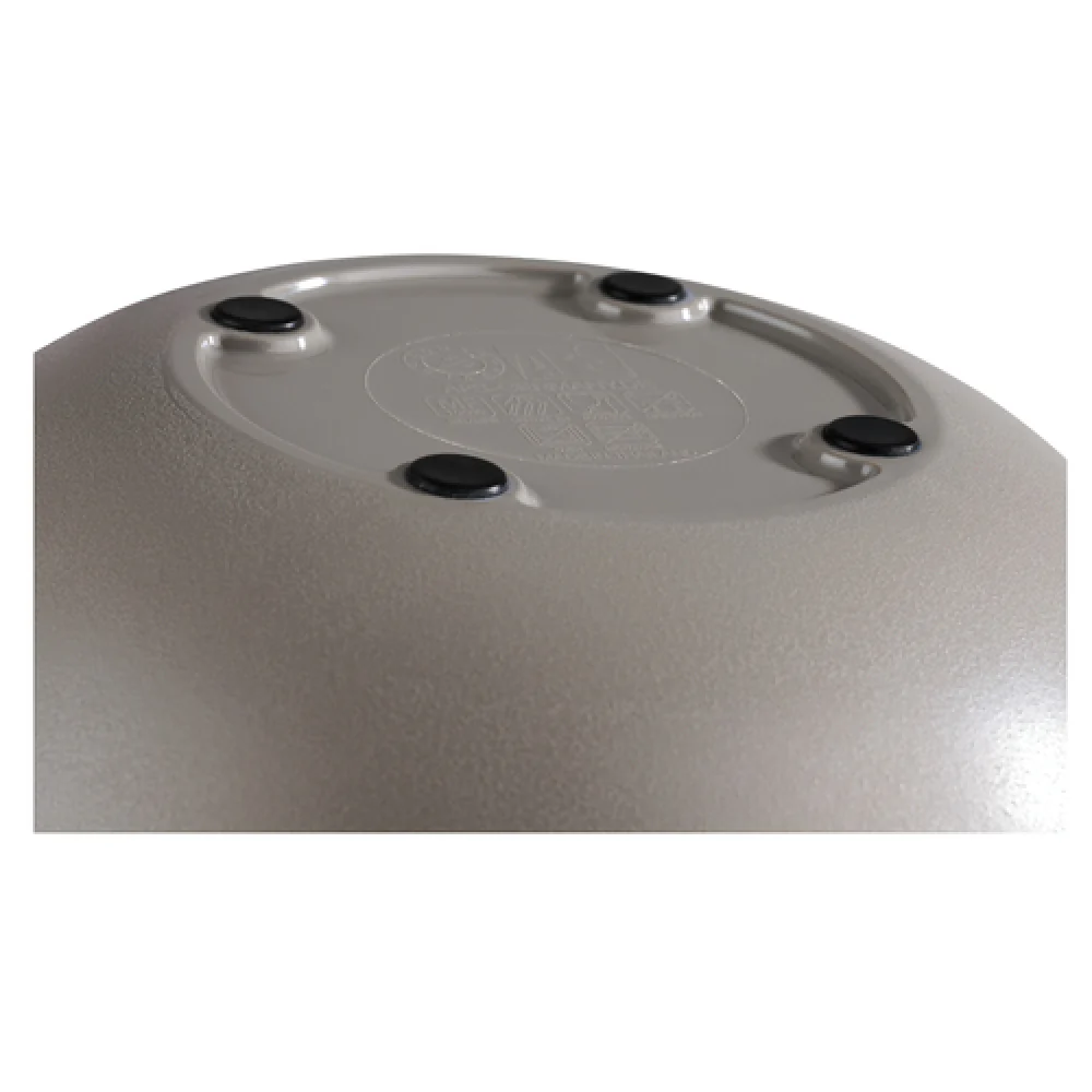 Libbey APS 84835 23-3/4 Oz Melamine Round Bowl Concrete Look Stackable with Non-slip Feet Libbey APS 84835 23-3/4 Oz Melamine Round Bowl Concrete Look Stackable with Non-slip Feet