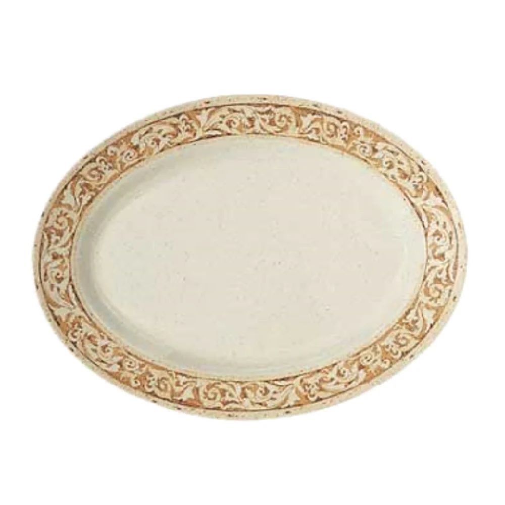 GET Enterprises OP-618-OL 18 Inch Oval Break-Resistant Melamine Platter GET Enterprises OP-618-OL 18 Inch Oval Break-Resistant Melamine Platter