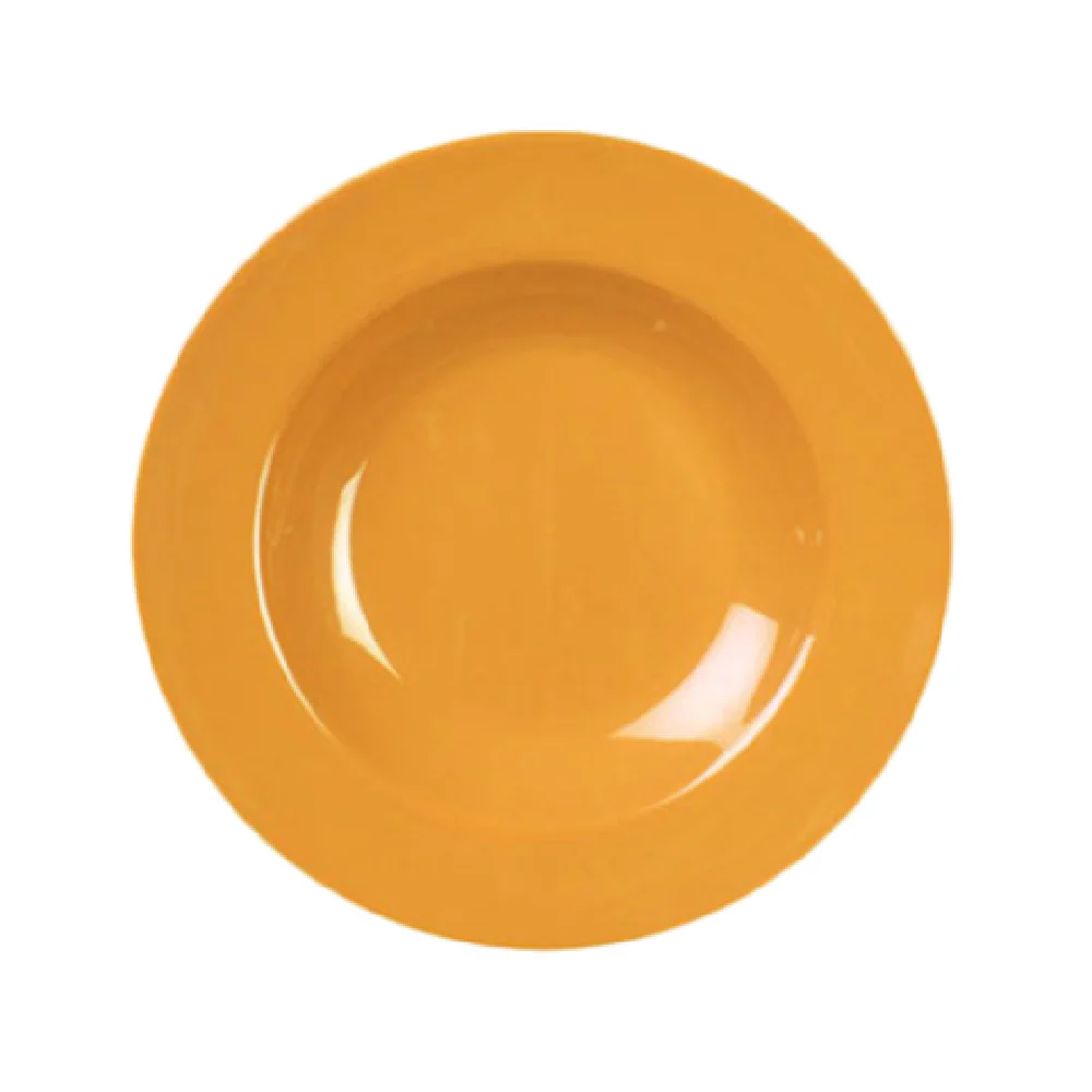 Thunder Group CR5811YW 11-1/4 Inch Diameter Yellow Pasta Bowl Melamine Break Resistant