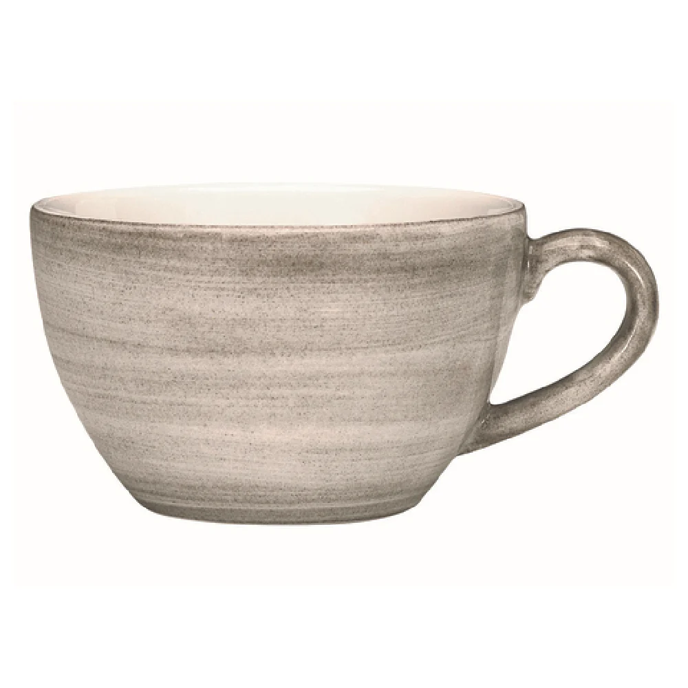 BauscherHepp 275175-820299 8-1/2 Oz Porcelain Cup Ceramica Gray Décor BauscherHepp 275175-820299 8-1/2 Oz Porcelain Cup Ceramica Gray Décor