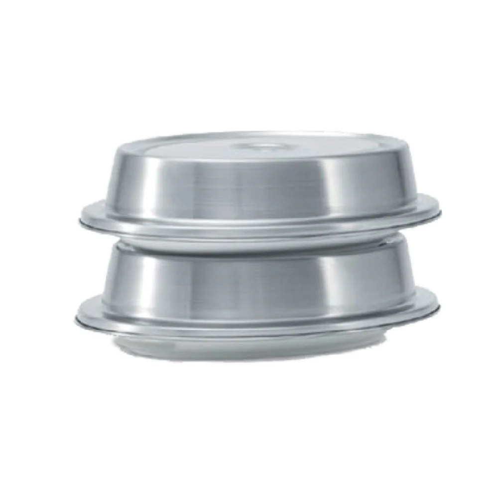 Vollrath PLC-10 10 to 11 Inch Round Custom Plate Cover Satin-finished Stainless Steel Vollrath PLC-10 10 to 11 Inch Round Custom Plate Cover Satin-finished Stainless Steel