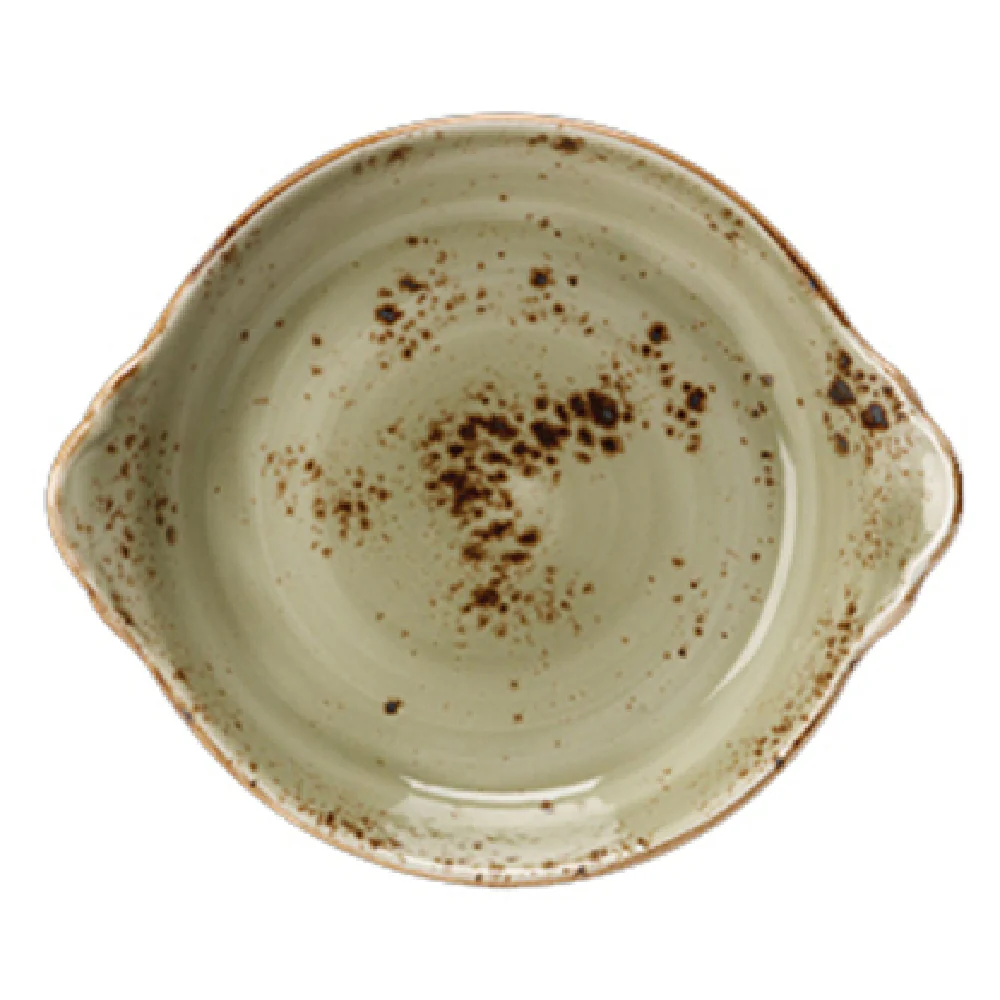 Steelite 11310191 6.5 Oz Round Earred Dish Green Alumina Vitrified China Steelite 11310191 6.5 Oz Round Earred Dish Green Alumina Vitrified China