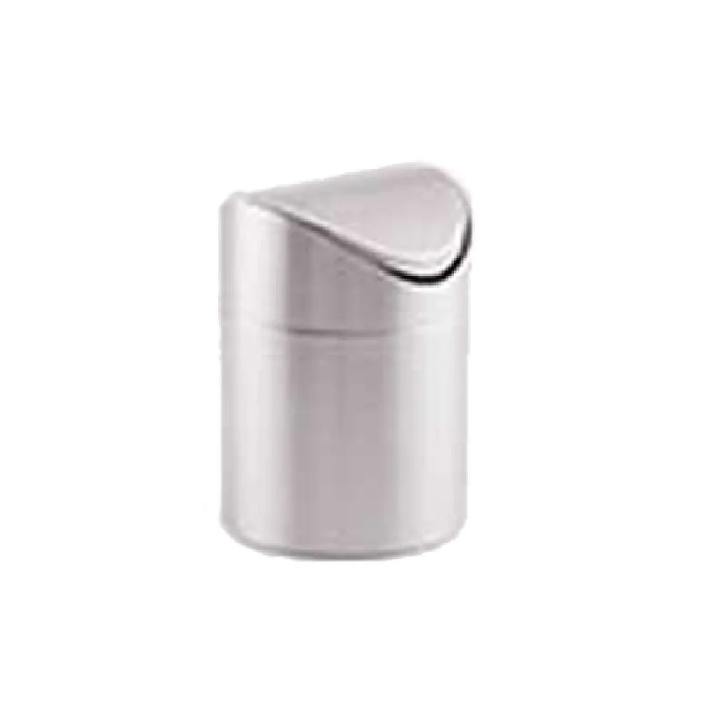 American Metalcraft TIM3 4 Inch Diameter Round Trash Receptacle Stainless Steel with Swing Lid American Metalcraft TIM3 4 Inch Diameter Round Trash Receptacle Stainless Steel with Swing Lid