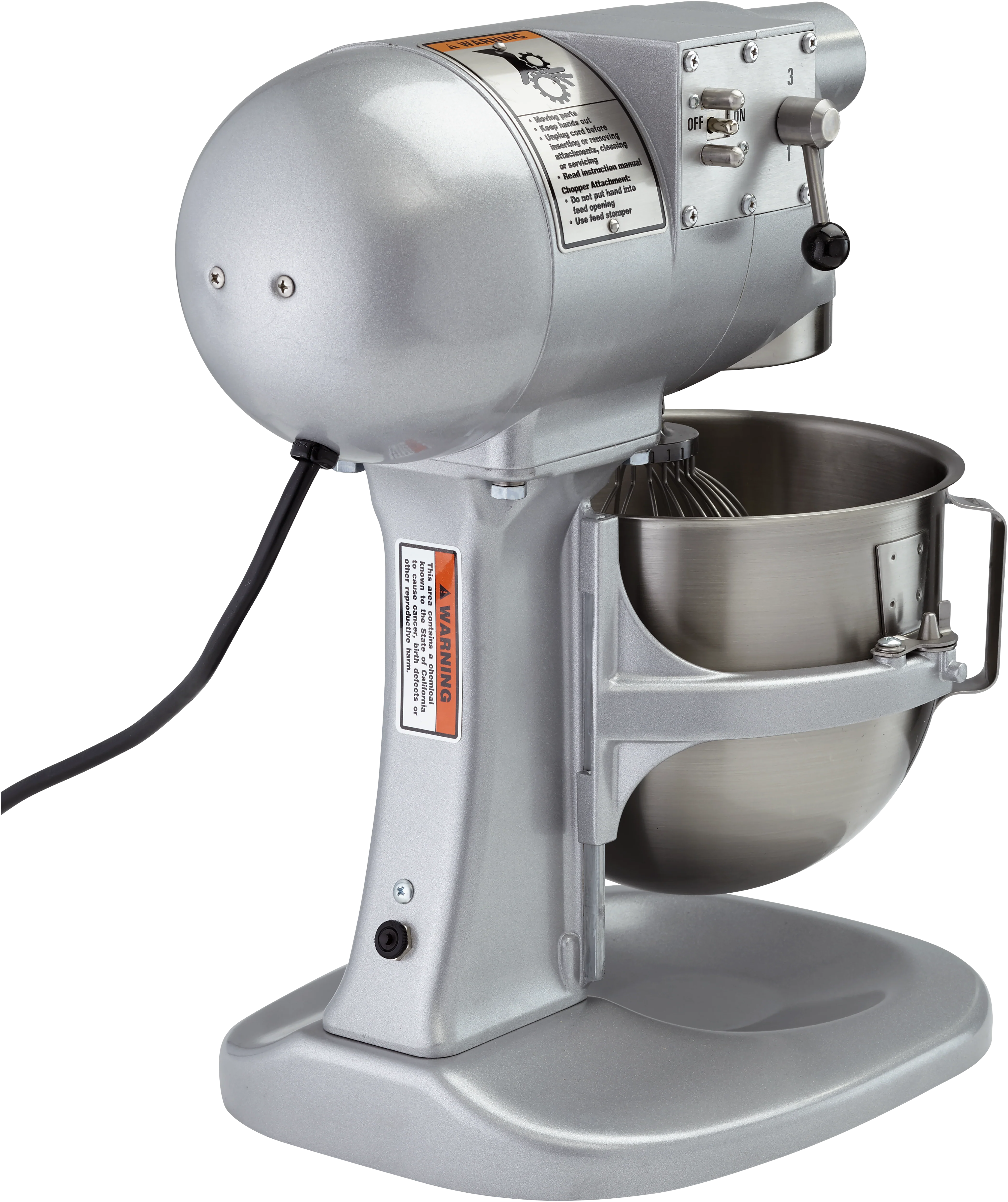 Hobart N50-651 5 Quart Mixer Electric Bench with Aluminum Beater and Whip Hobart N50-651 5 Quart Mixer Electric Bench with Aluminum Beater and Whip