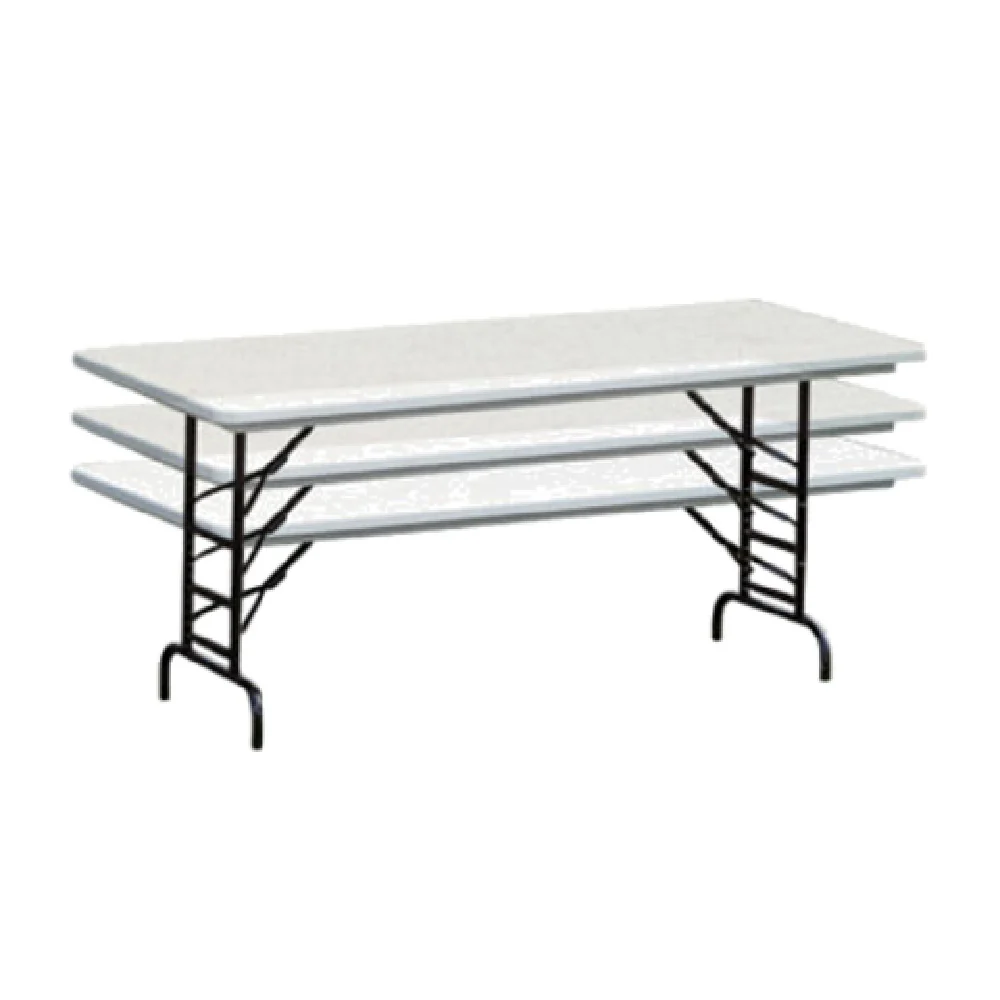 Forbes Industries PT3072-AD 72 Inch POLYlite Banquet Folding Table Adjustable Height