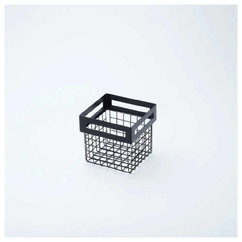 American Metalcraft BNRB6 6-7/8 Inch Twilight Basket Rectangular Metal Black