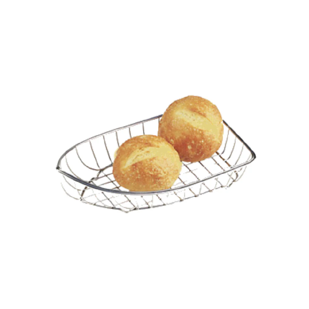 GET Enterprises 4-80007 9-1/2 Inch Boat Basket Stainless Steel with Boat Design