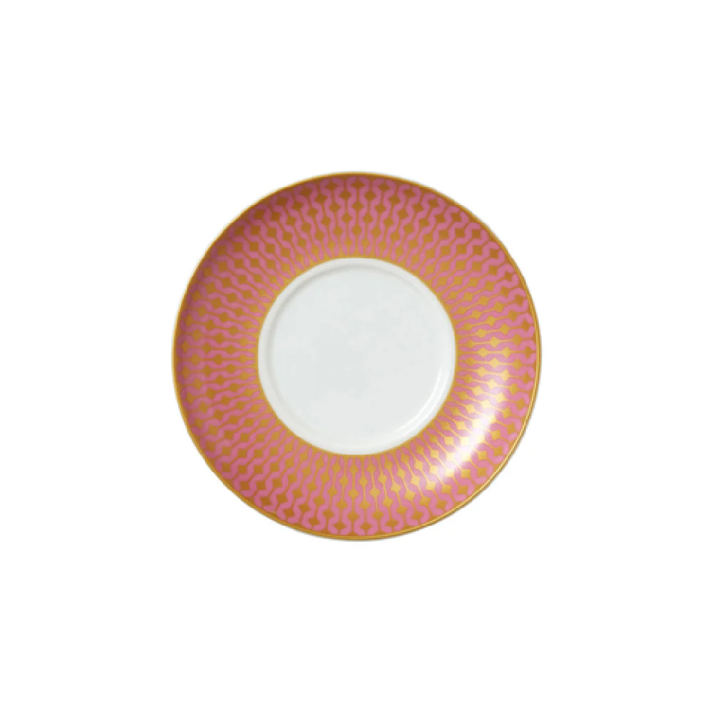 Steelite 82118AND0152 4.75 Inch Round Jewel Espresso Saucer Bone China
