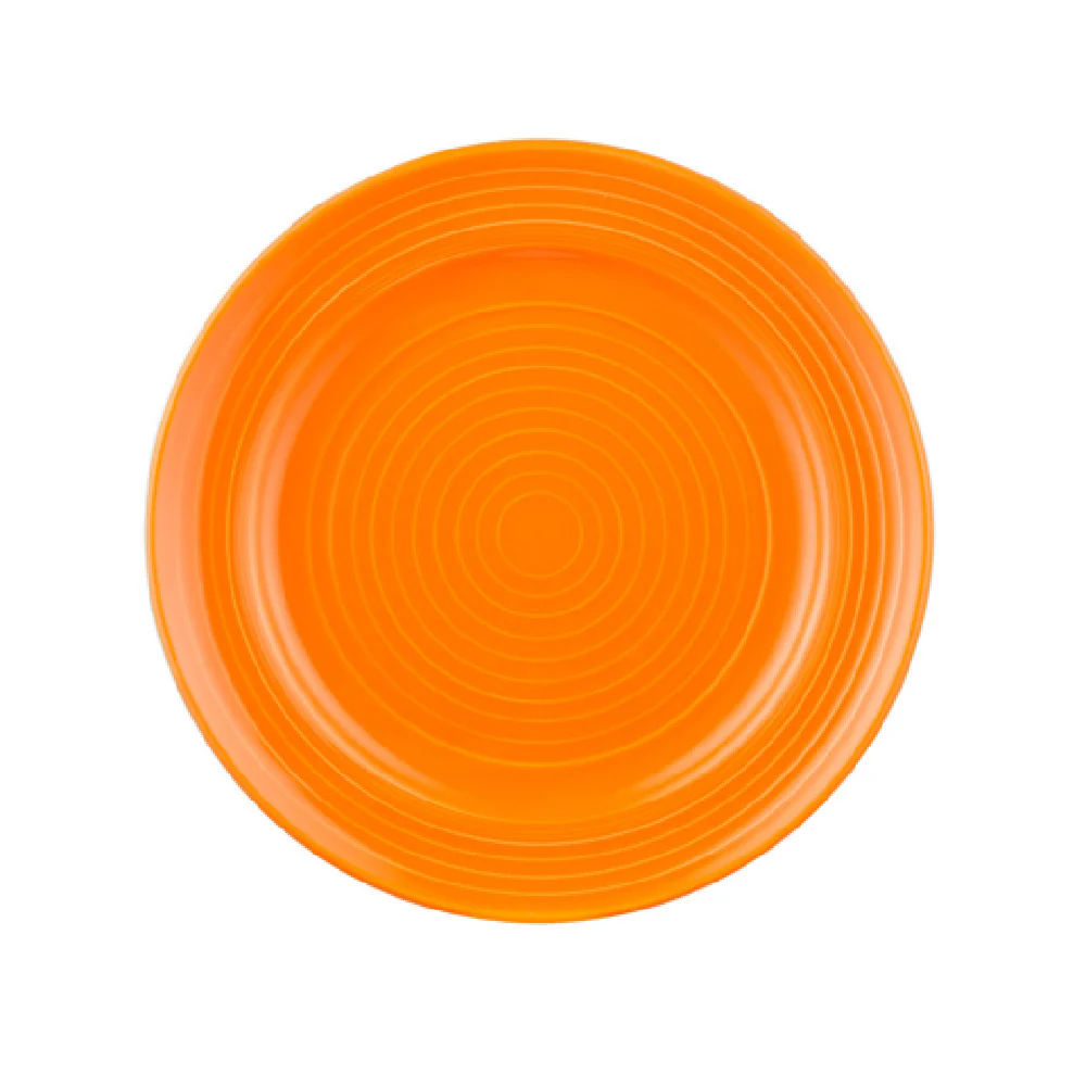 CAC China TG-21-TNG 12 Inch Diameter Round Plate with Embossed Rim Porcelain CAC China TG-21-TNG 12 Inch Diameter Round Plate with Embossed Rim Porcelain
