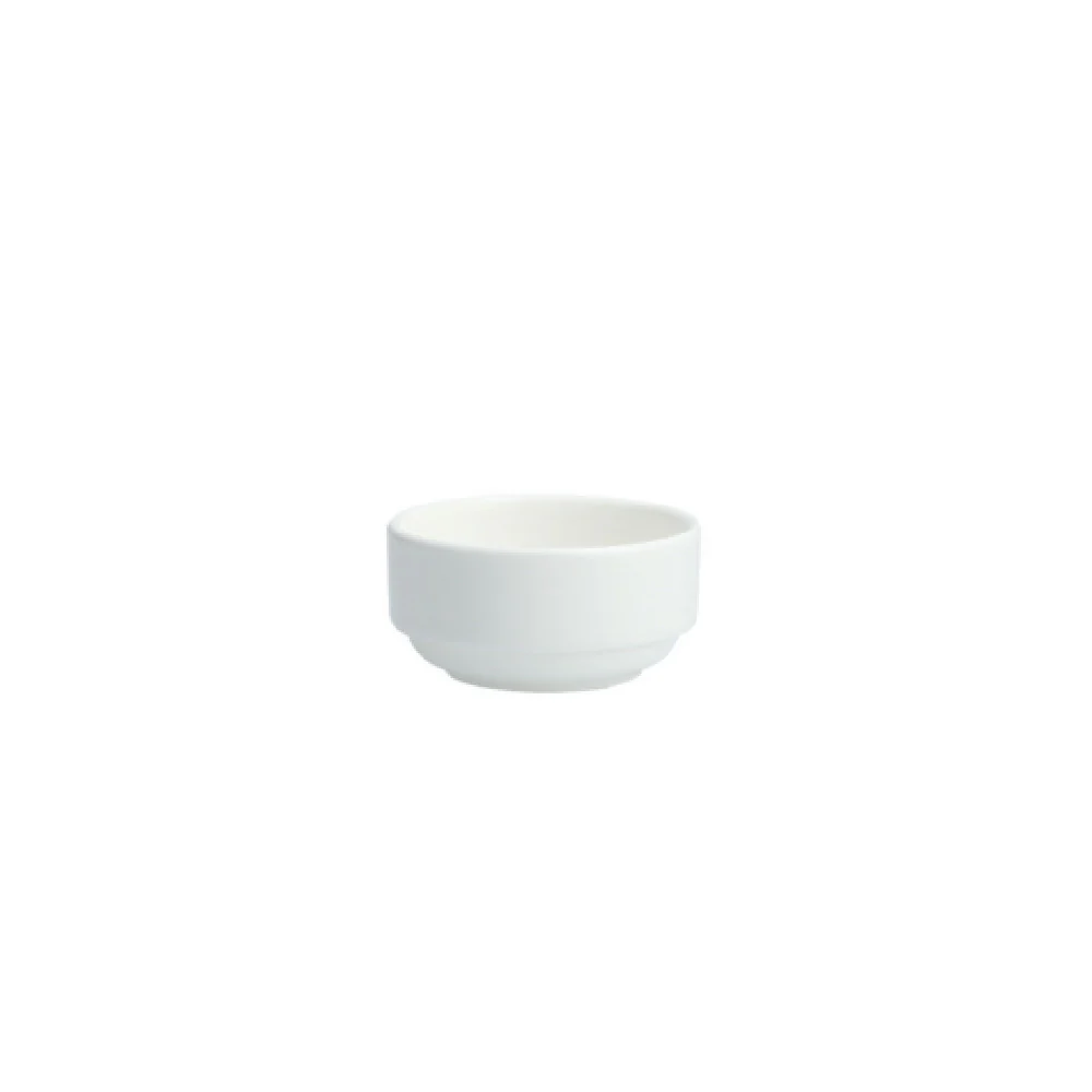 Fortessa 590145.4 3.25 Inch 3.5oz All-Purpose Stack Bowl Porcelain White Fortessa 590145.4 3.25 Inch 3.5oz All-Purpose Stack Bowl Porcelain White