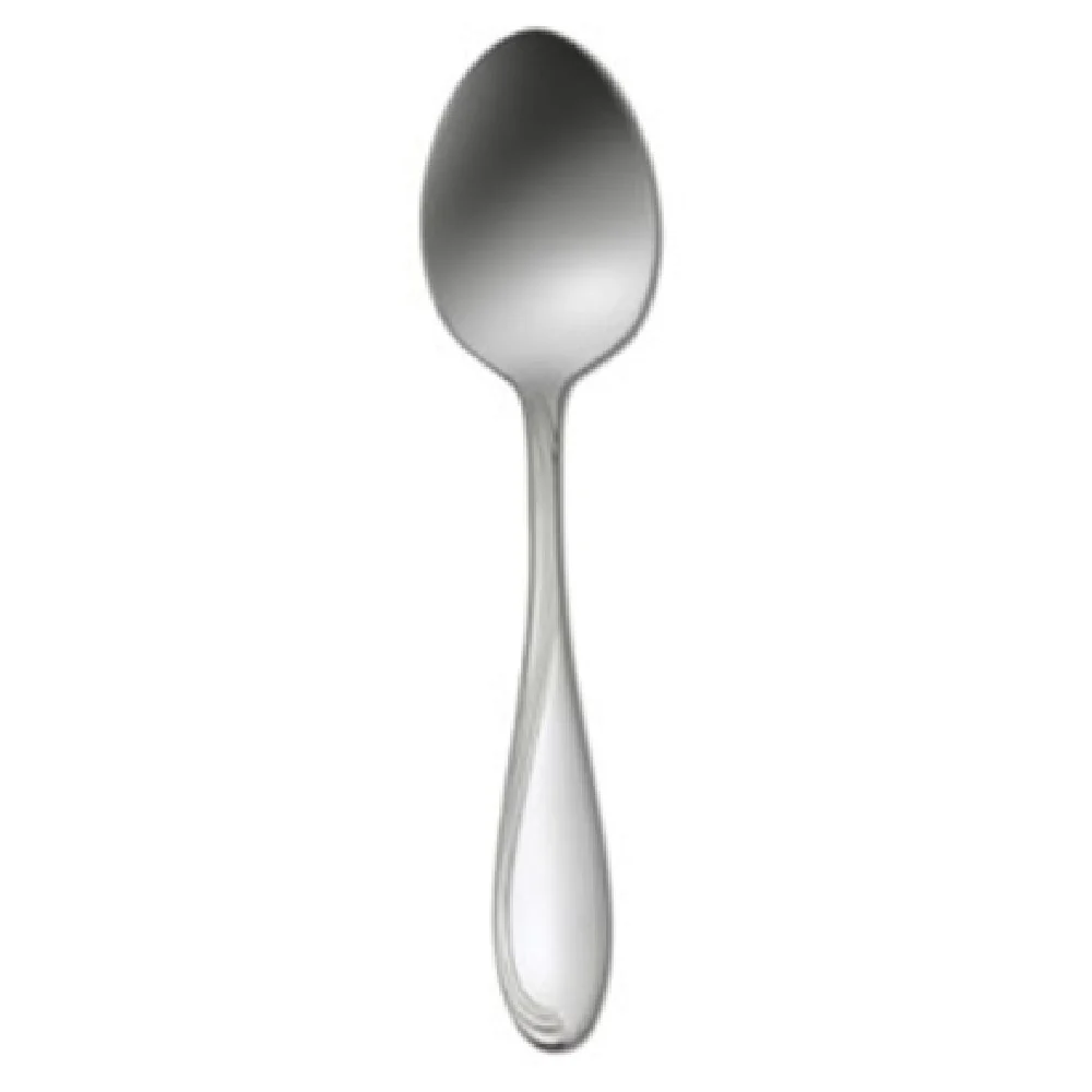 1880 Hospitality 2201STBF 8-1/4 Inch Asymmetrical Linear Handle Serving Spoon 18/8 Stainless Steel