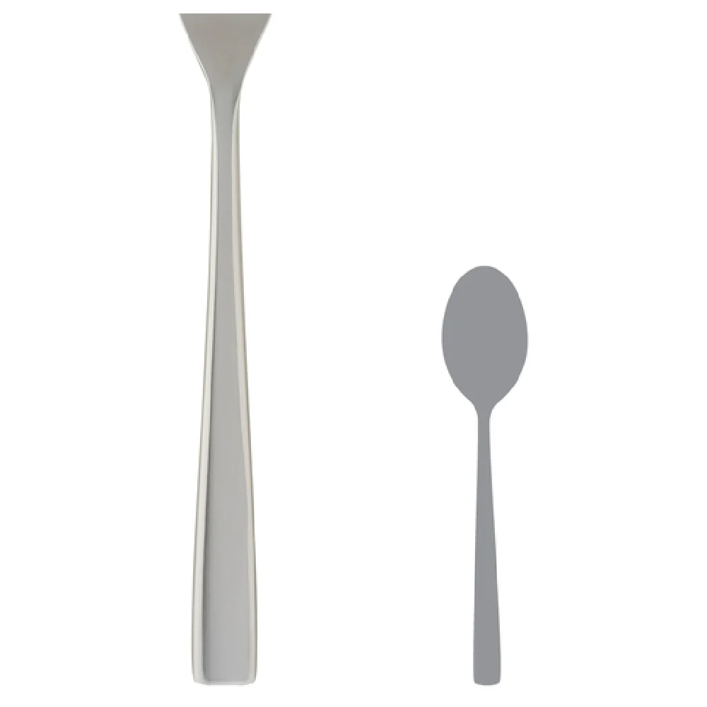 Steelite 5708SX001 6-1/8 Inch Teaspoon Varick Flatware 18/0 Stainless Steel