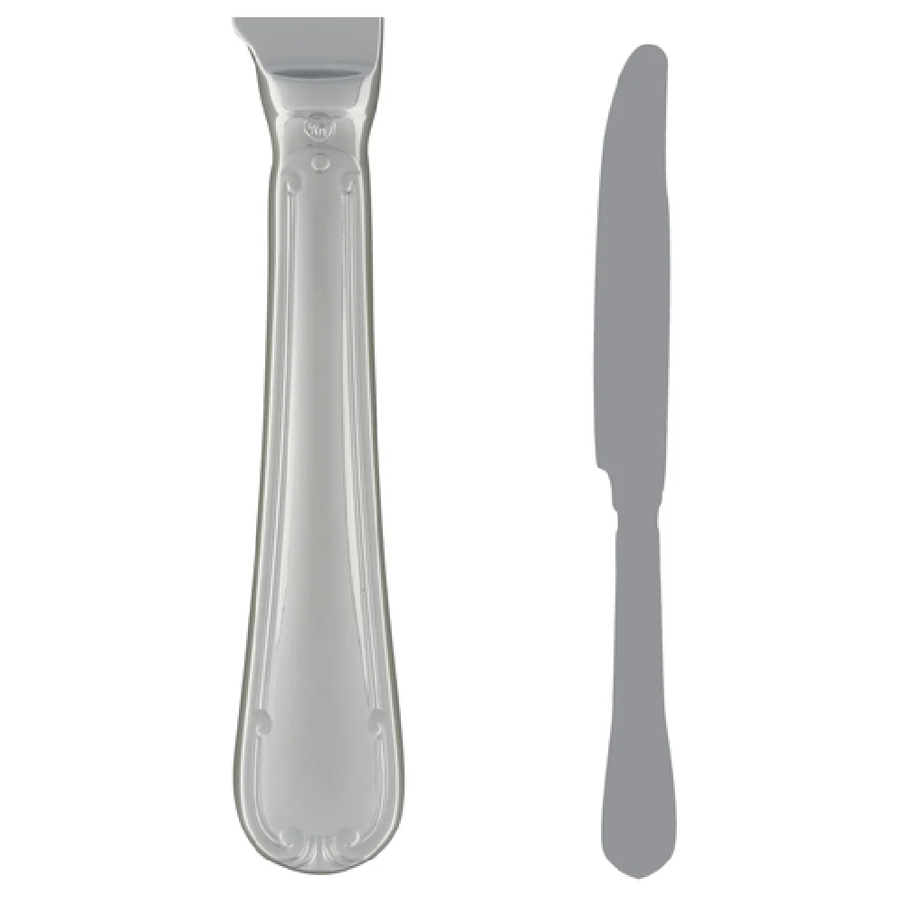 Steelite 5513J041 9-1/2 Inch Dinner Knife 13/0 Stainless Steel