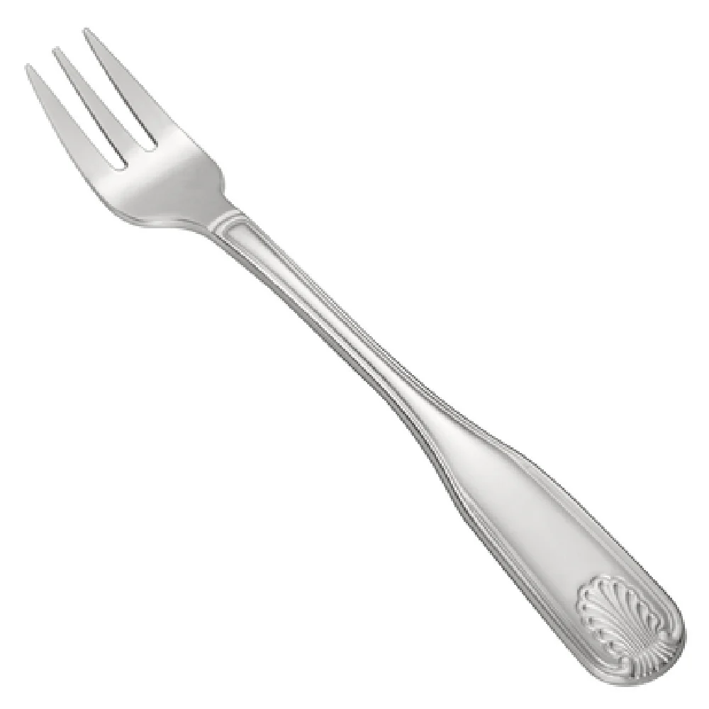 CAC China 3001-06 6-1/4 Inch Heavy Weight Salad Fork 18/0 Stainless Steel