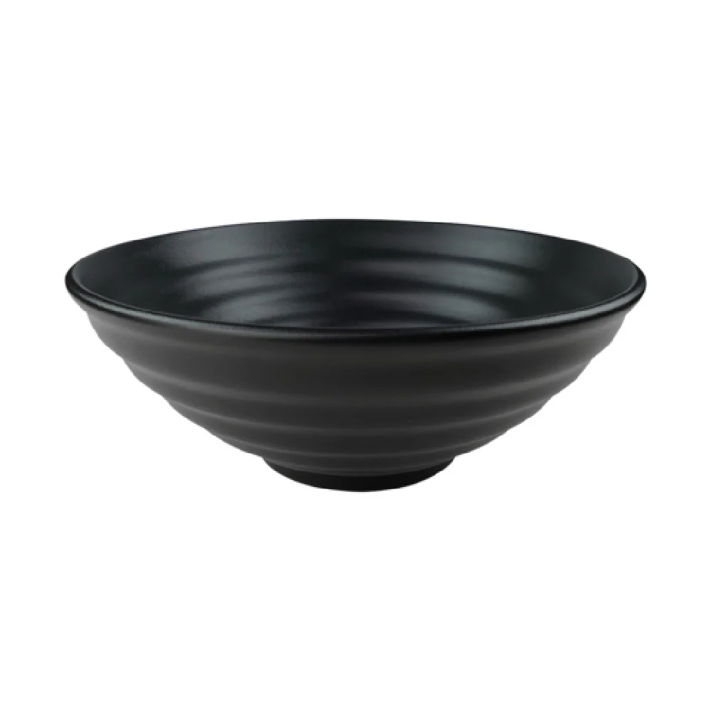 Cameo China 910-710194R 68 Oz. Onyx Bowl Round Ceramic Dishwasher Safe 18 Bundles