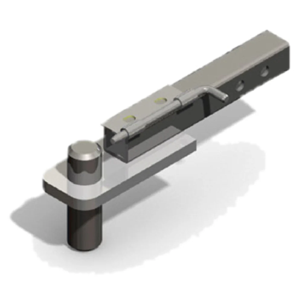 Lakeside 4755 Hitch End Male Fits Carts With 6 Inch or 8 Inch Casters