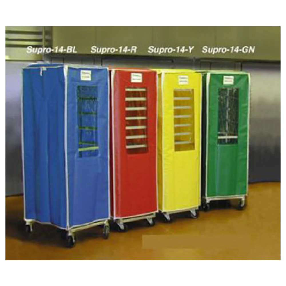 Curtron SUPRO-BM-GN 23 Inch Green Vinyl Rack Cover with Reinforced Top