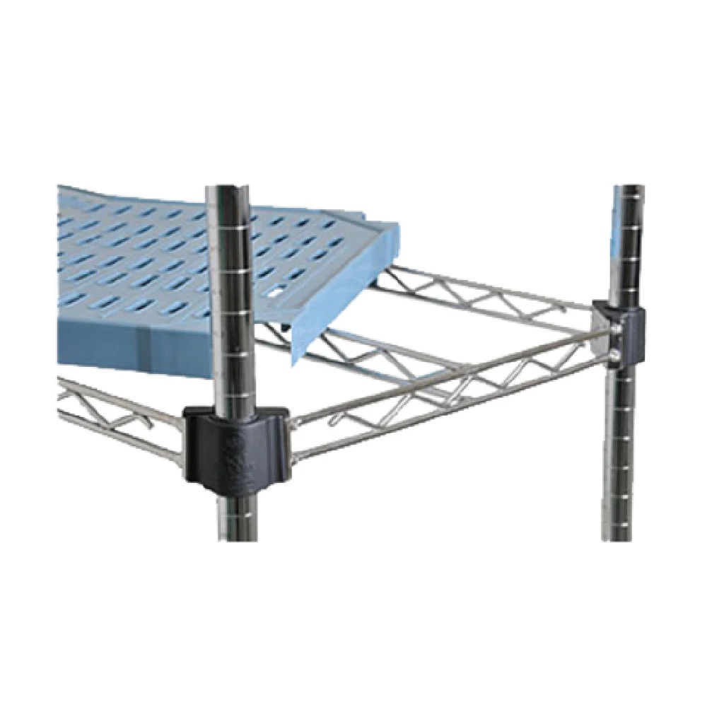 Eagle QPF-QA1854V-BL 54 Inch Louvered Shelf Mat with Antimicrobial Protection
