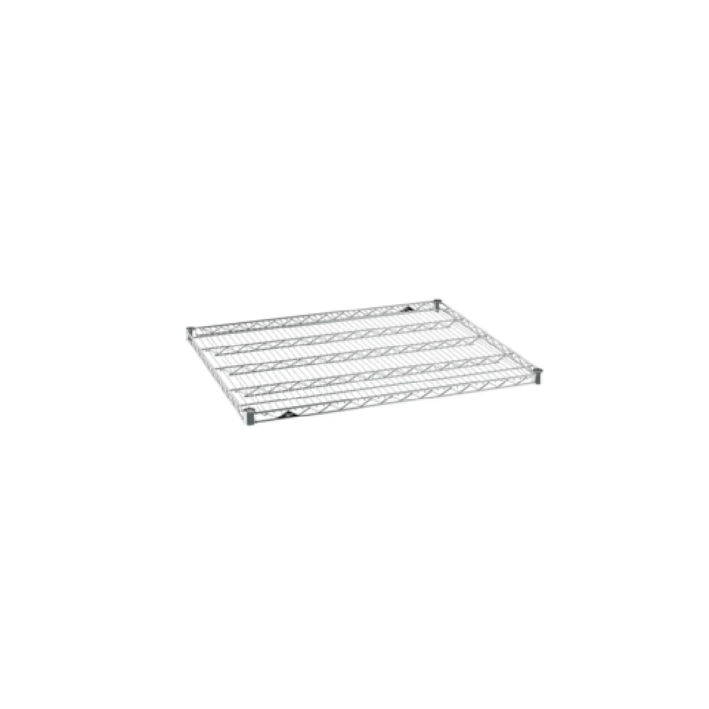 Metro 3036NC 36 Inch Super Wide Shelf Wire Chrome Storage with Plastic Sleeves