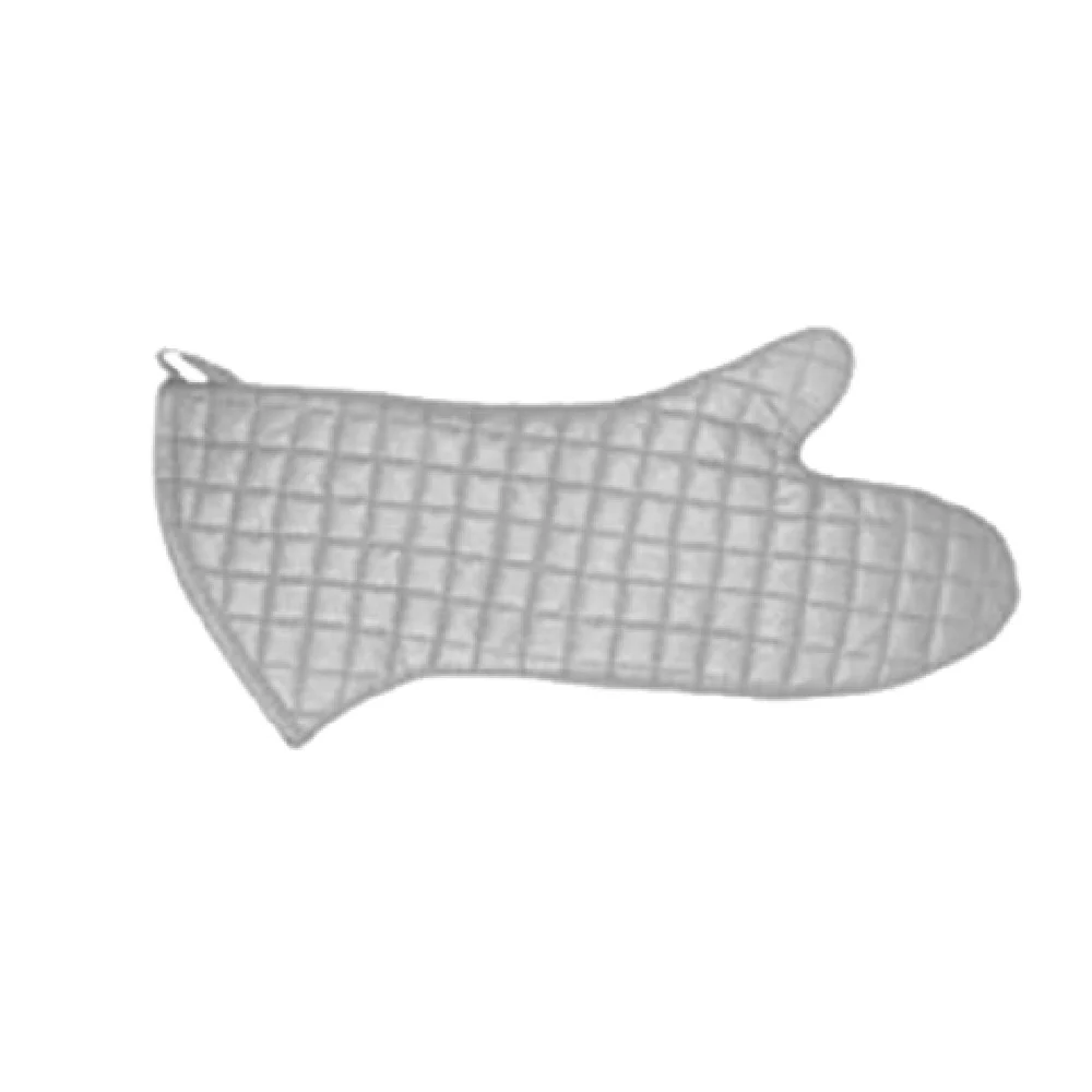 Admiral Craft 11M-SIL17 17 Inch Oven Mitt Covers Up To The Wrist Silicone Silver
