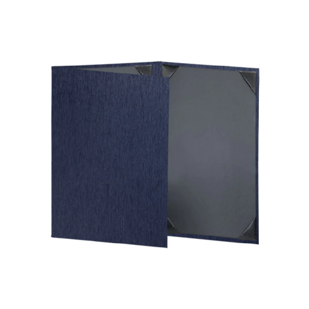 Risch STERLING-3V 5.5X8.5 Fold-out Menu Cover Shimmer Metallic Vinyl