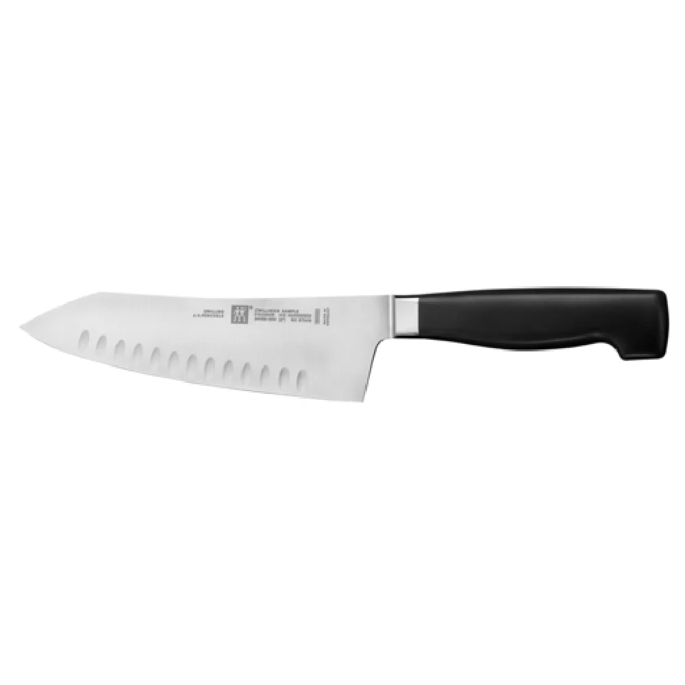 Zwilling 31098-183 7 Inch Hollow Edge Santoku Knife Plastic Handle