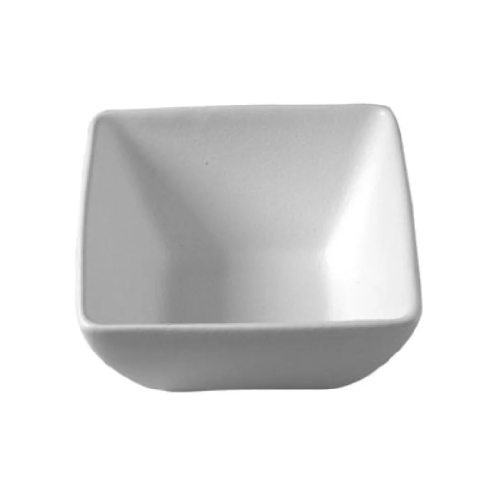 GET Enterprises BSD26WW 15 Inch Square Bowl Cast Aluminum White with Resin Coating GET Enterprises BSD26WW 15 Inch Square Bowl Cast Aluminum White with Resin Coating