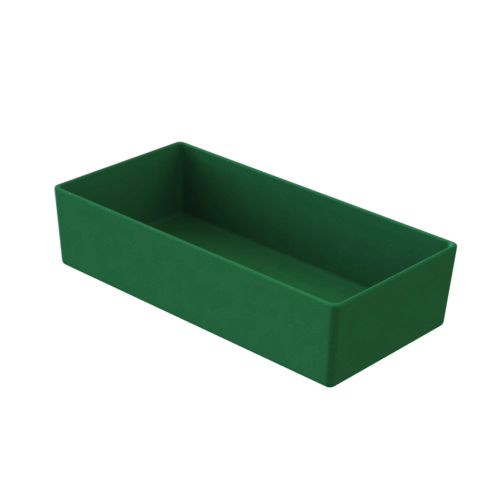 Tablecraft CW4022HGNS 1-3/4 Qt Cast Aluminum Bowl Cold Holding Hunter Green Finish