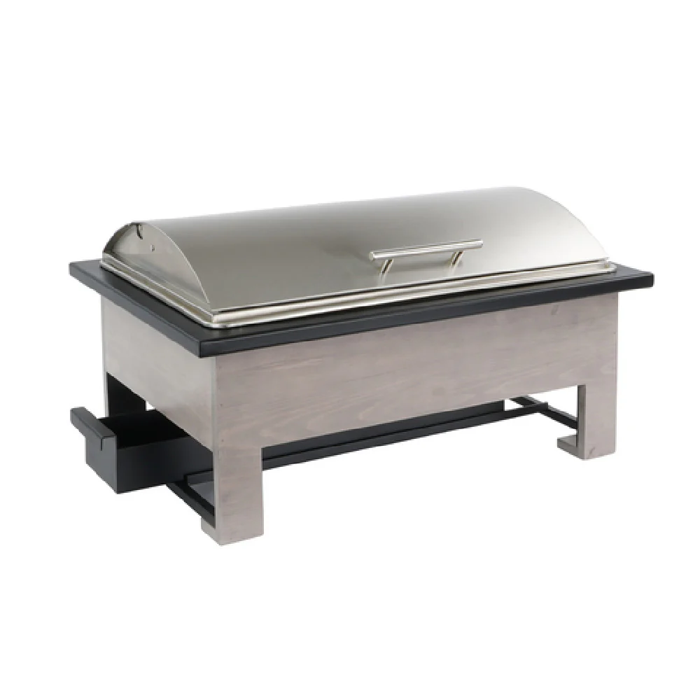 Cal Mil 22415-110 22 Inch Soup Chafer with Lift-off Cover Gray-washed Pine Cal Mil 22415-110 22 Inch Soup Chafer with Lift-off Cover Gray-washed Pine