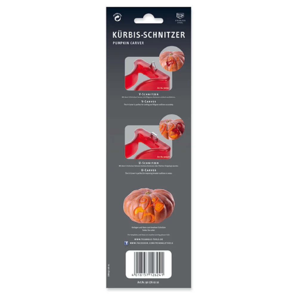 Louis Tellier 901760210 2 Piece Garnish Set with V-carver and U-carver Louis Tellier 901760210 2 Piece Garnish Set with V-carver and U-carver