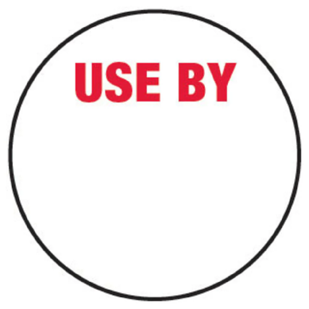 Hubert 87603 Food Safety Label 
