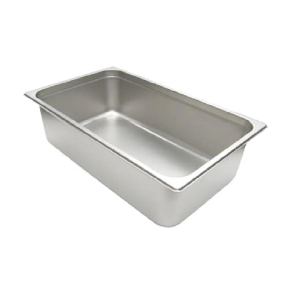Admiral Craft 200F6 20-3/4 Inch Full Size Steam Table Pan Anti-Jamming Stainless Steel