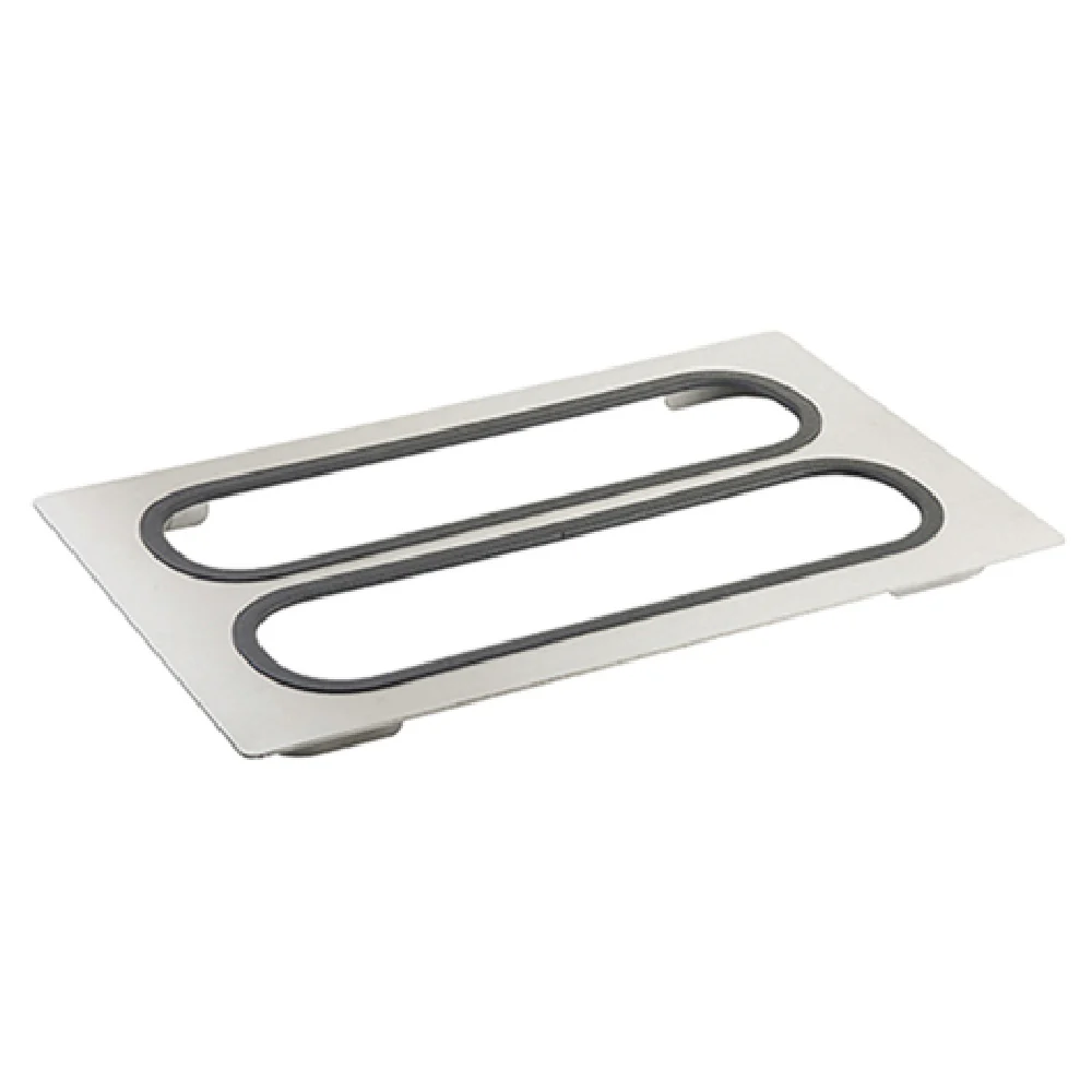 Tablecraft CW1106RSS 21-5/8 Inch Tri-Ply Serveware Template Stainless Steel