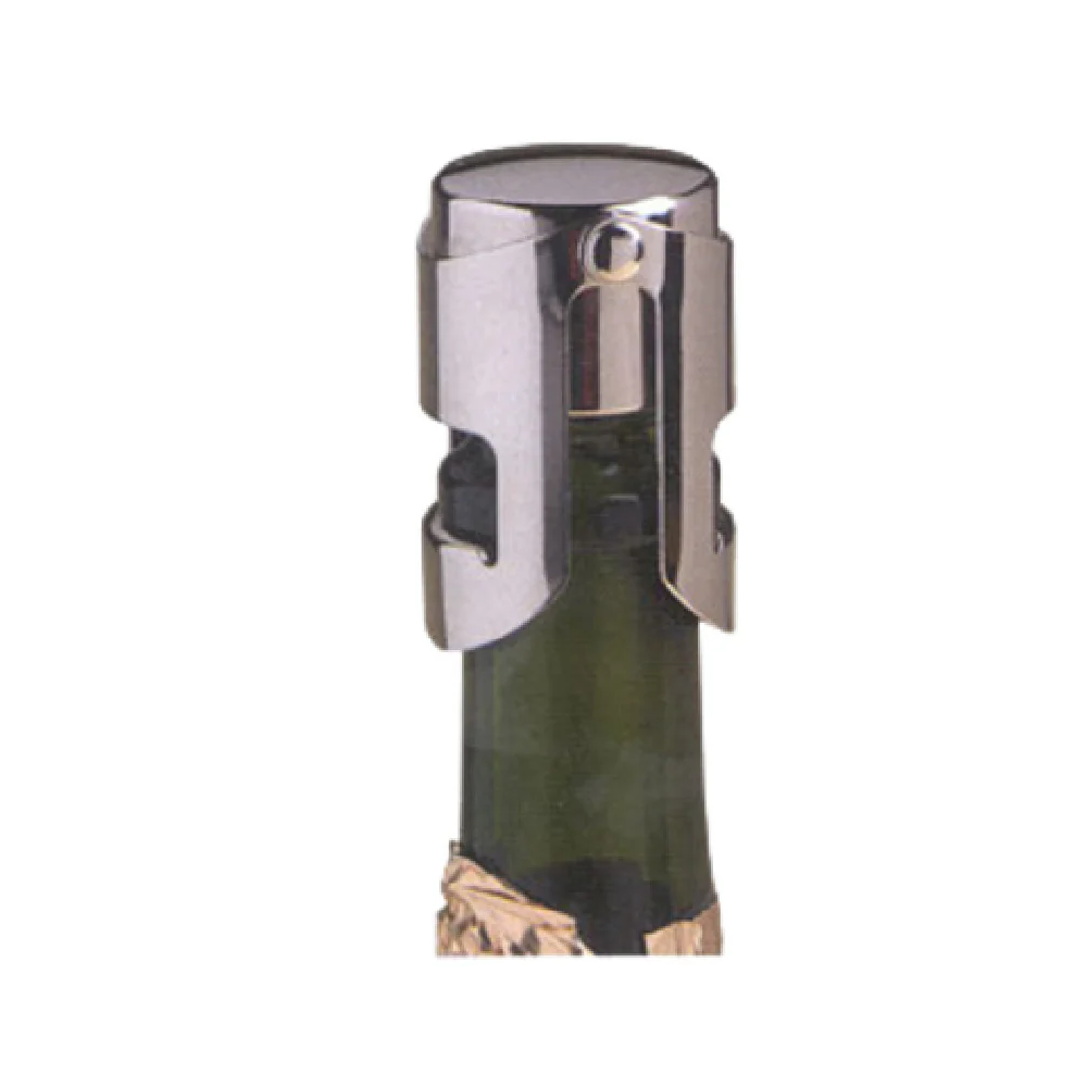 American Metalcraft CHBST112 Bottle Stopper Stainless Steel with Champagne Popper Stopper American Metalcraft CHBST112 Bottle Stopper Stainless Steel with Champagne Popper Stopper