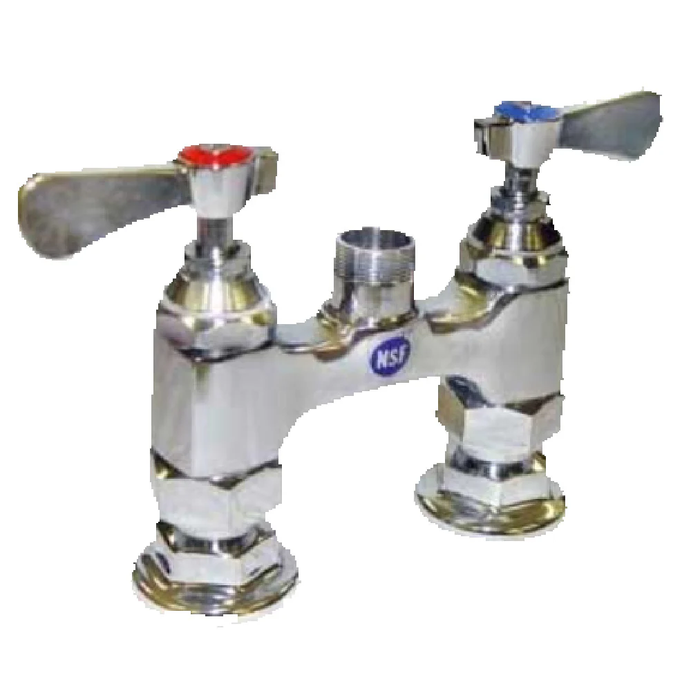 GSW USA AA-400G 4 Inch Deck Mounted Faucet Lead Free Heavy Duty Construction