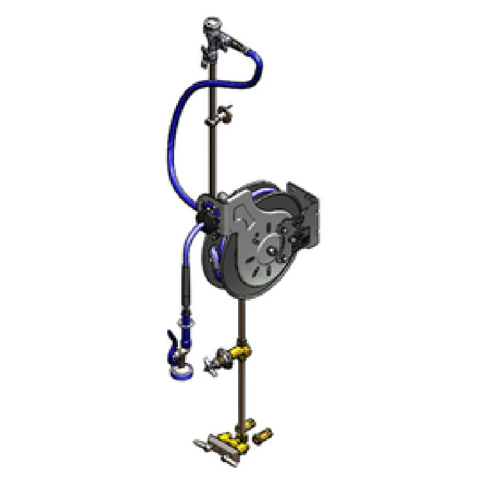 T&S Brass B-1432-01 Hose Reel Assembly Open 3/8