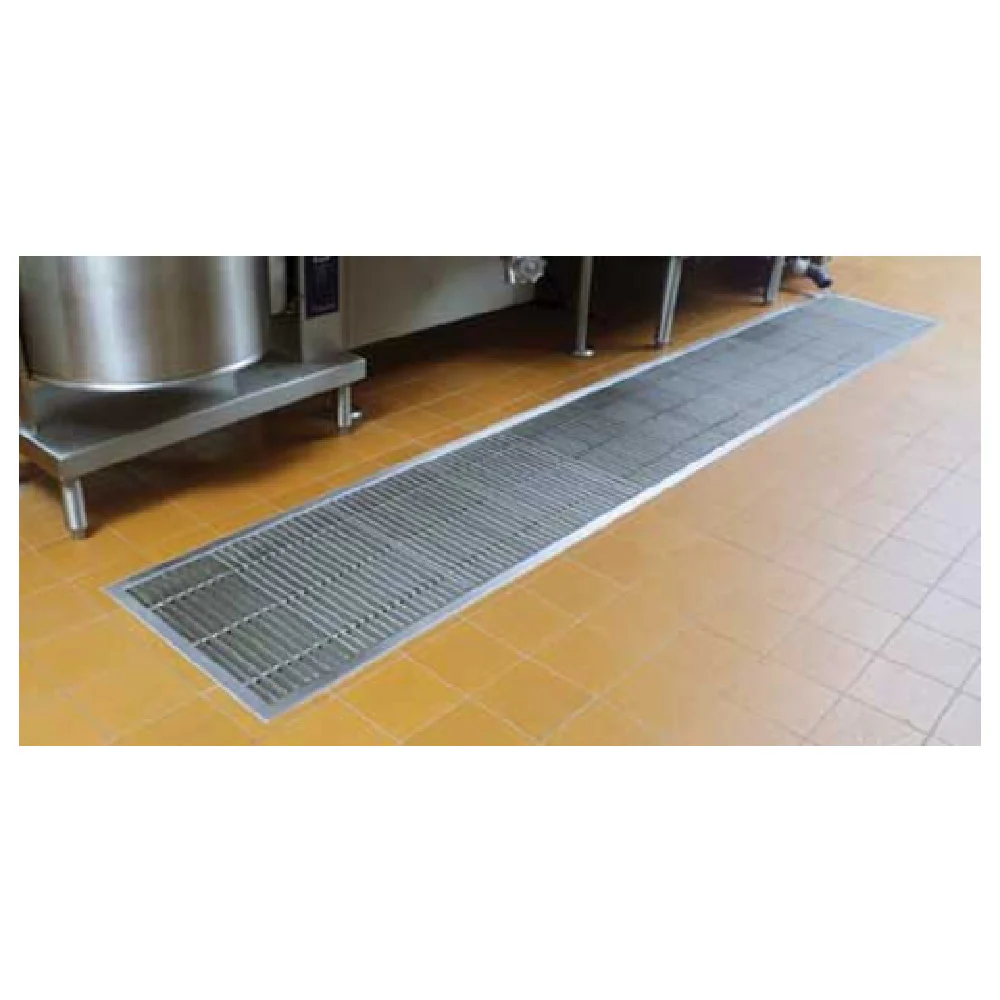 Eagle ASFT-18120-SG 120 Inch Anti-Splash Floor Trough Stainless Steel Drain