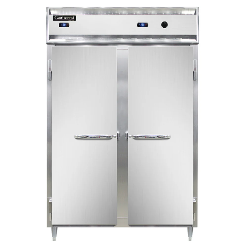 Continental Refrigerator DL2RW-SA 52 Inch Refrigerator Heated Cabinet Reach-in Dual Temp
