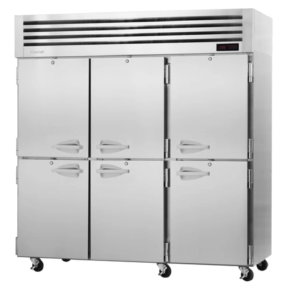 Turbo Air PRO-77-6H 77.75 Inch Heated Cabinet Reach-In Three Section 73.9 cu ft Turbo Air PRO-77-6H 77.75 Inch Heated Cabinet Reach-In Three Section 73.9 cu ft