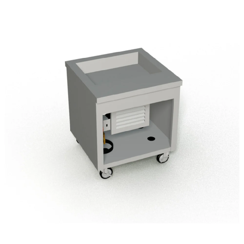 Duke TCM-32PG_217103 32 Inch Mobile Cold Food Unit with Stainless Steel Top