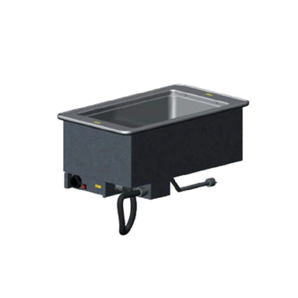 Vollrath 36471 15 Inch Electric Hot Food Well Unit with Drain Insulated