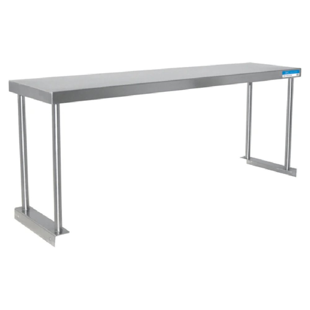 BK Resources BK-OSS-1836 36 Inch Overshelf Table Mount Stainless Steel - Single